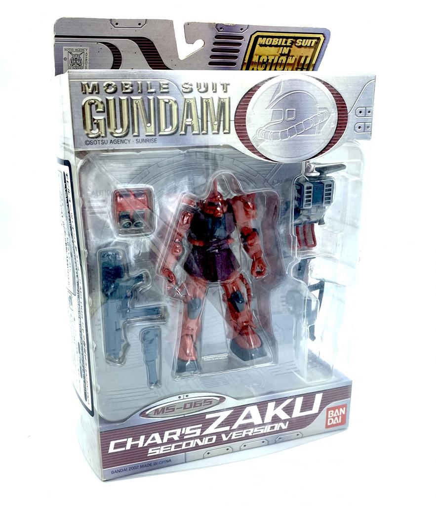 TAMASHII NATIONS MS IN Zaku Second Version ACTION!! Char's