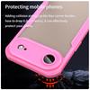 For iPhone Air Case PC + TPU Semi-Transparent Frosted Finish Protective Phone Cover