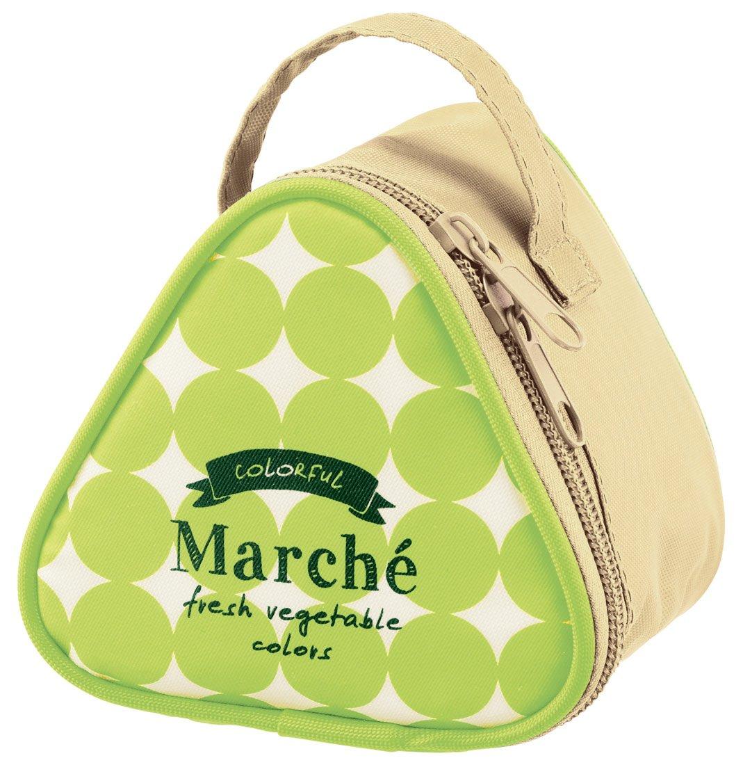 

Skater Insulated Rice Lunch Rice Ball Holds 2 Rice Marche Ball-Shaped Bag, Case, Insulated, Balls, Avocado, KONC2-A авокадо