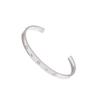 Stainless Steel Bangle Adjustable Wristband Lightweight Comfortable Bracelet Accessory For Casual Or Formal Wear