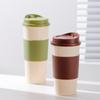 Convenient Portable Heat-insulating Drinking Cup with Lid