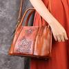 Tote Bag Lady's Handbag - Vegetable Tanned Cowhide Crossbody Bag
