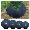 Non-Woven Tree Mulch Ring Weeding Barrier, Protector Mat, Plant Cover, Anti Grass, Gardening Fabric Weed Control, 15cm-82cm