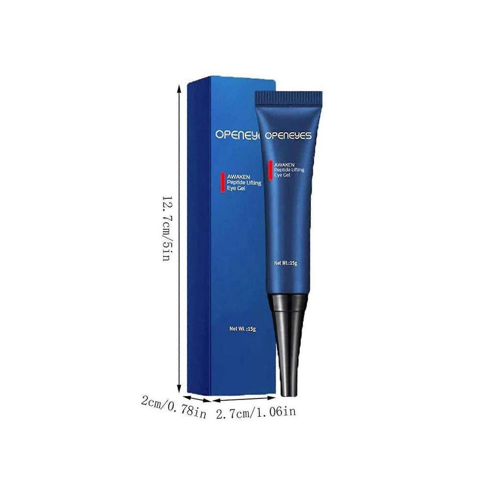 3 Pièces OPENEYES Gel Liftant Revitalisant pour les Yeux Crème Visage Collagène Anti-âge A++