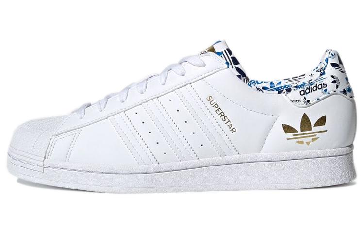 Adidas Superstar  White Gold Metallic  H00186 36