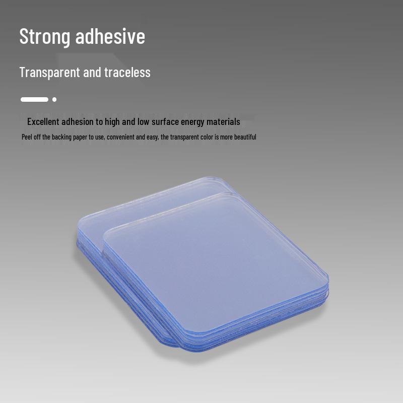 Spot Goods Transparent Acrylic Double-Sided Tape with Traceless Hook and Nail-Free Nano Glue