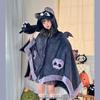 Luna's Little Bat Hooded Coral Fleece Blanket & Sleep Robe