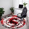 1pc Dragon Mandala Office Round Area Rug, Under Office Chairs Bedroom Living Room Home Decor, Room Deco, Available in Various Sizes