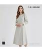 MESENSE Square Neck Button Dress_Mb32Opm102A