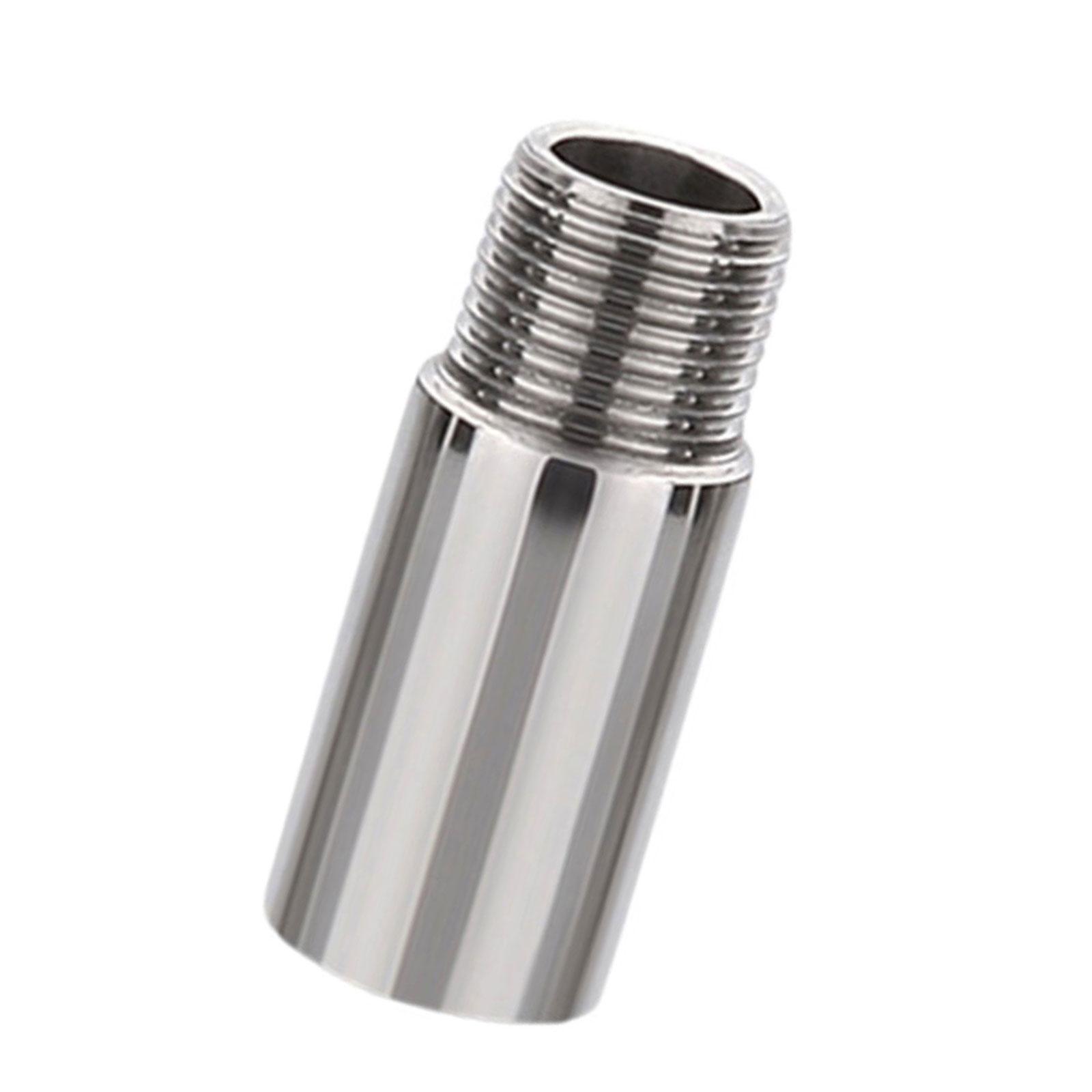 

1/2 Удлинитель для душевой лейки Стальная труба Выдвижной кронштейн для душевой лейки Простая установка для регулировки высоты душевой лейки 5