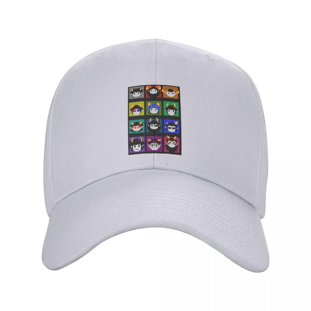 Homestucks Manga Karkat Vantas Print Baseball Caps Snapback Men Women Hats Adjustable Cap Hip Hop Baseball Hat Casquette