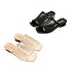 Fashion High Heels Women Slippers Square Toe Sandals Summer 2025 New Mesh Slingback Shoes Dress Party Pumps Woman Slides Zapatillas