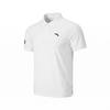 CUBAL Polo Shirt Short Sleeve Summer Breathable Quick Dry Comfortable Simple Fashion Business Solid Color Unisex Tops Pure-White 952621129-1