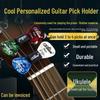 Alice Wooden Guitar Headstock Pick Holder Clip for Guitar & Ukulele Picks