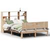 VidaXL Lit bibliothèque sans matelas 120x190 cm bois de pin massif 3322654