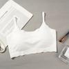 Sommer Dame Push Up Ice Silk Sømløs BH Polstret Undertøy Tynne BH-er Lingeri Bralette
