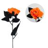 With Eyeball Eyeball Fake Flower Handmade Artificial Black Rose  Cosplay Supplies