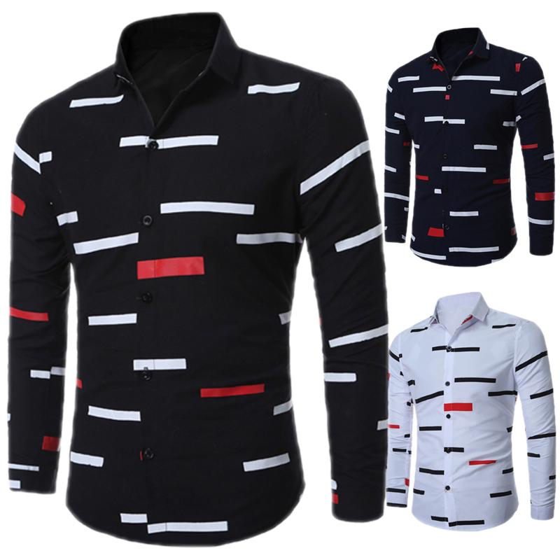 Down Collared Dress Shirts Casual 