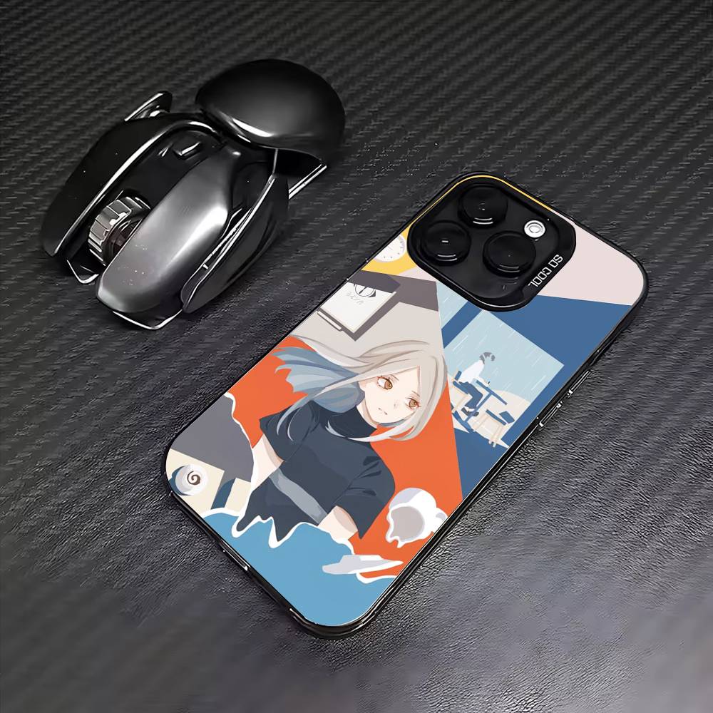 Band Y-Yorushikas Phone Case For iPhone 17, 16,15,14,13,12,11 Plus,Pro Max, Colorful Silver Funda Cover