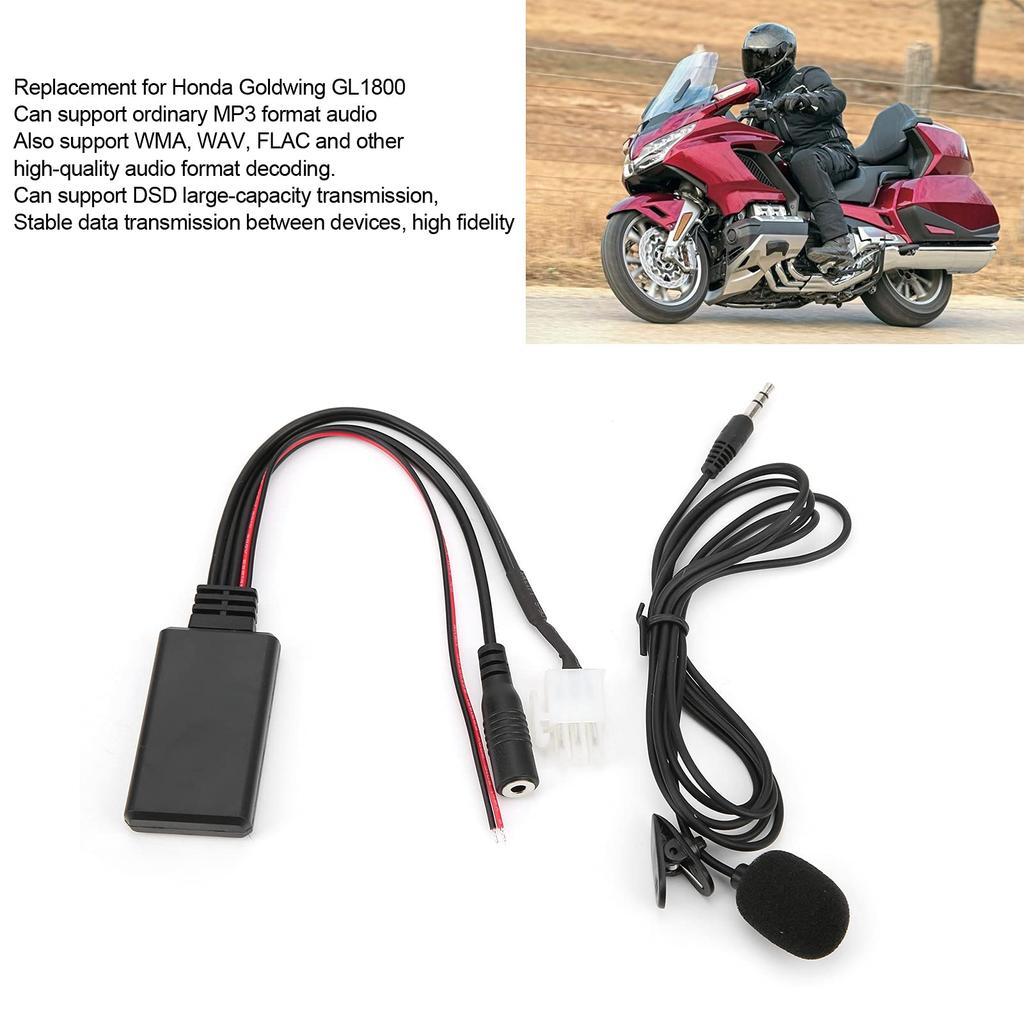 AUX 5.0 Adapter for Goldwing GL1800 - Play Music On Car Speaker
