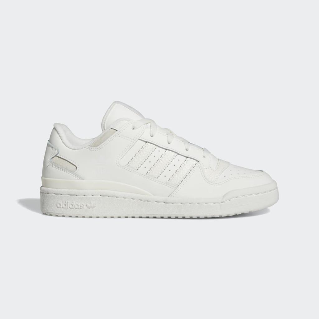Adidas forum low cl sneakers leather white
