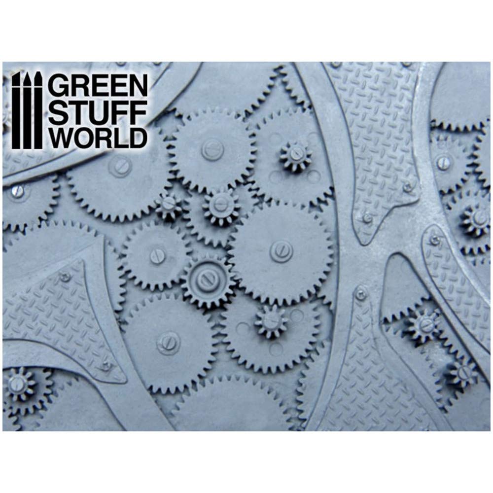 Green Stuff World Набор миниатюрных пластин в стиле стимпанк, 2, Аксессуары, GSWD-1896