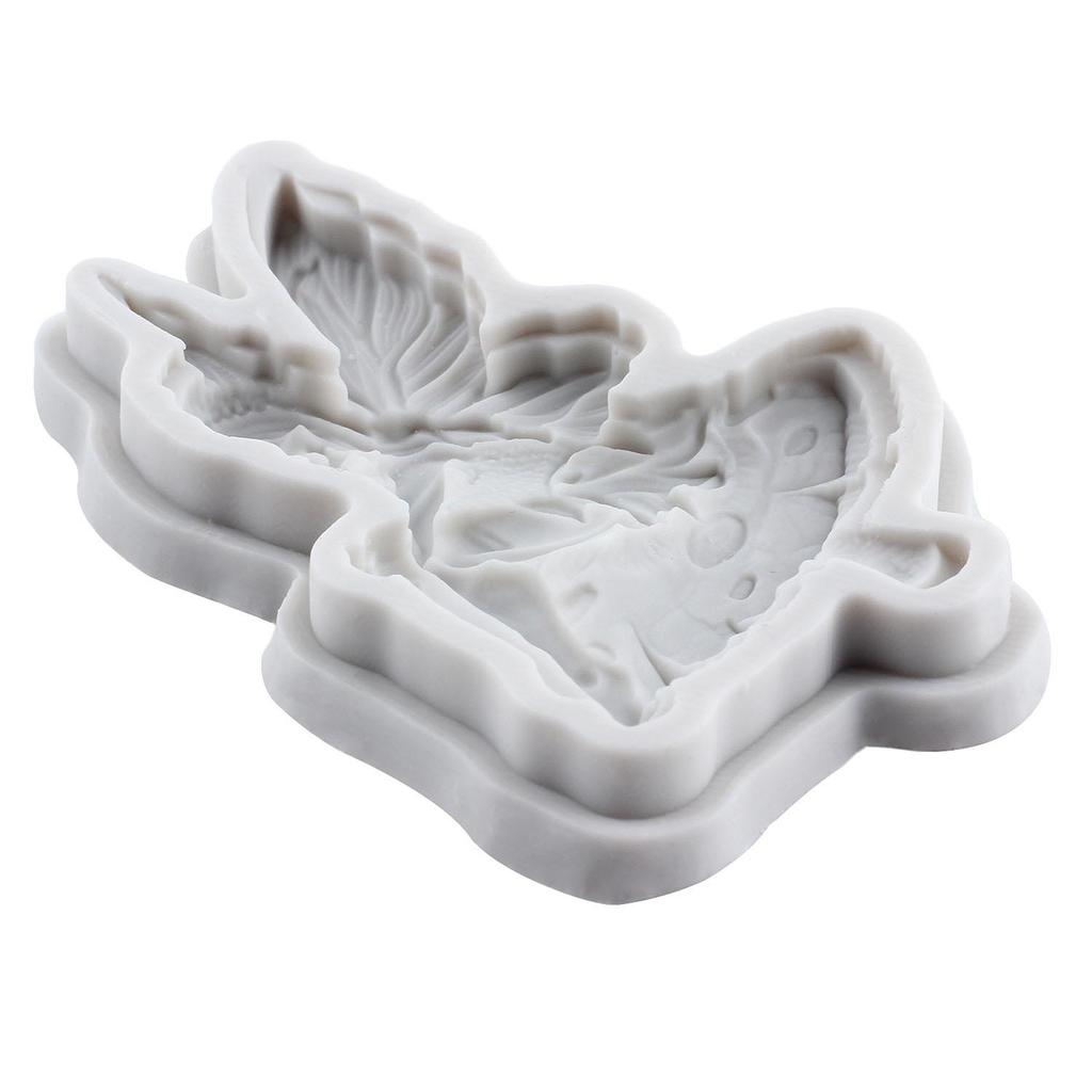 Silikonowe formy Wróżka Kwiatowa Wróżki Anioł Forma Fondant Narzędzia do Dekoracji Tortów Topper na Babeczki Cukierki Czekolada Forma do Gumpasty