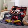 1PC Mickey Mouse Cartoon Blanket - Seasonal Universal, Home Decoration, Throw Blanket, Soft Flannel Throw Blanket - Versatile & Cozy for Bed