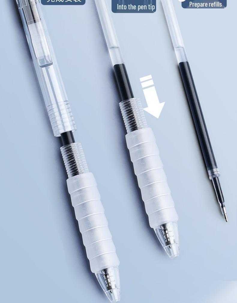 Cloud Grip Soft Rubber Brush Pen: Schnelltrocknender, geschmeidiger schwarzer Stift für Schüler