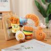 Cartoon Food Plush Doll: Chicken Leg, Noodles & Fried Egg Bag Charm