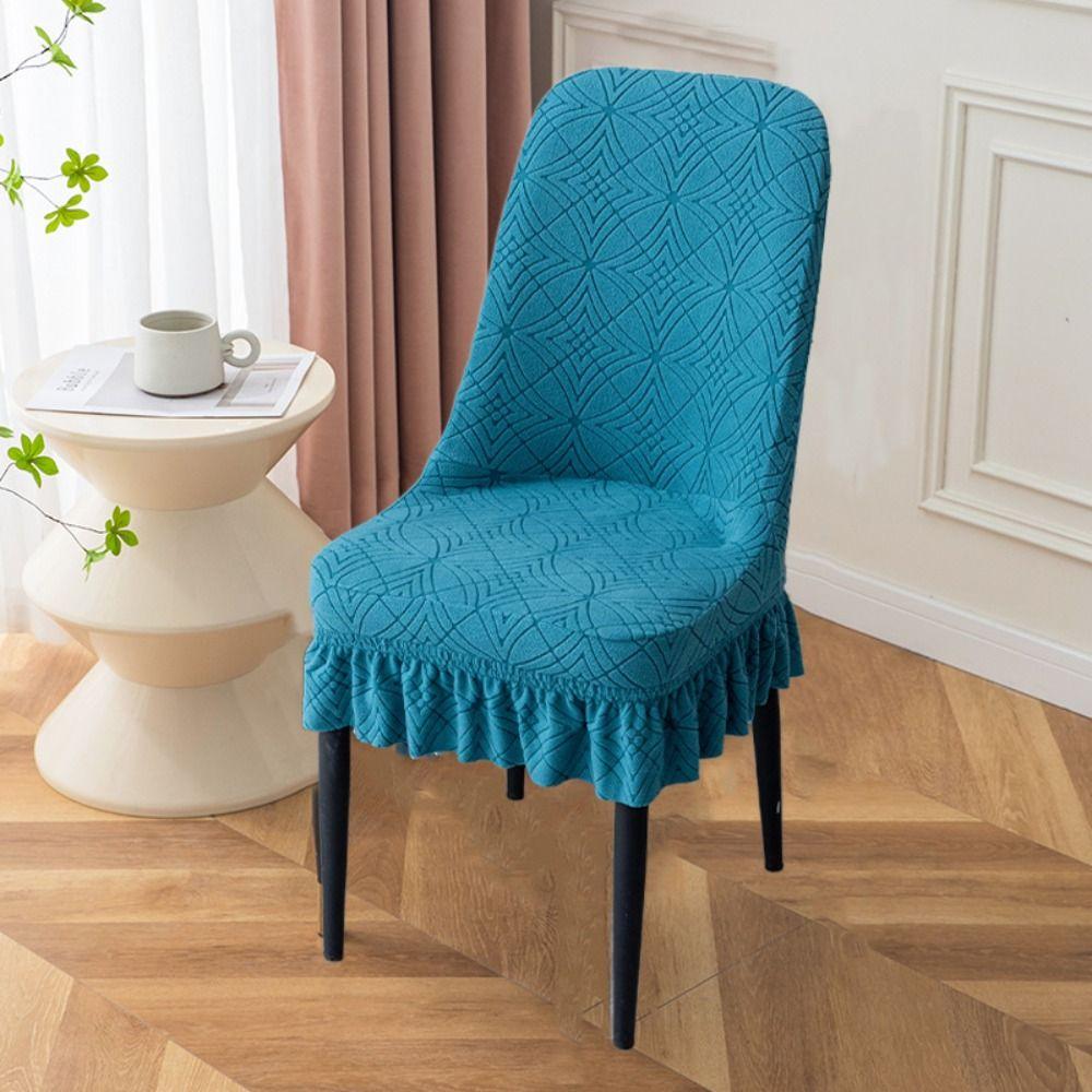 Jacquard Seat Cover Dustproof Chair Protective Case Home Decoration Jacquard Chair Cover Hotel