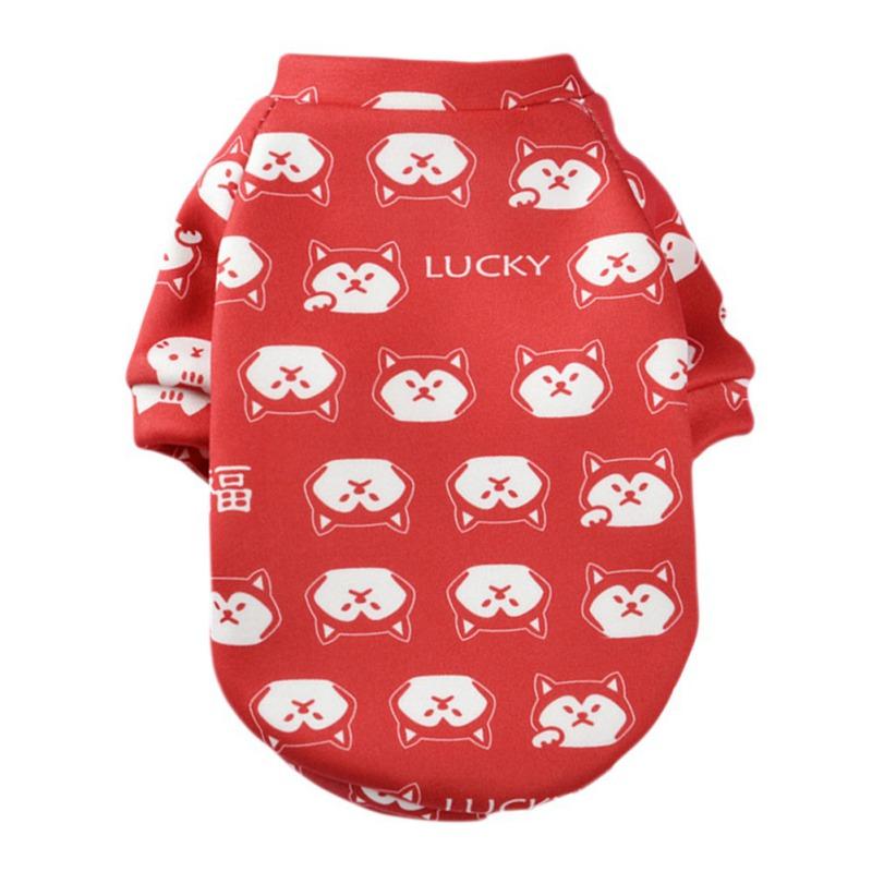 

Warm Winter Pet Clothes Puppy Hoodie Jacket Bulldog Chihuahua Shih Tzu Sweatshirt Puppy Cat Pullover Small Dog Clothing XS（old）