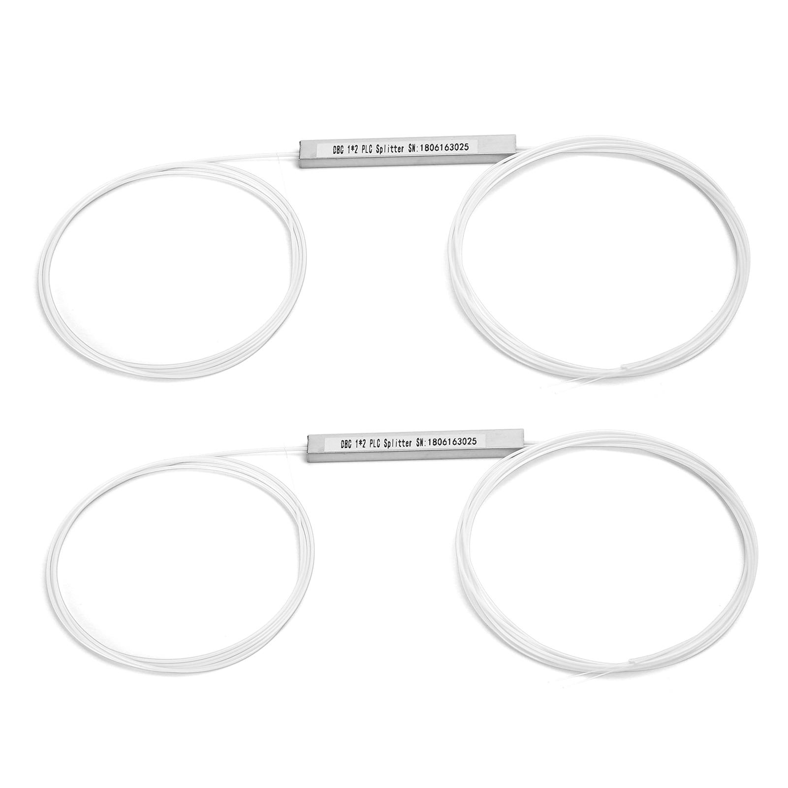 

2 шт. PLC разветвитель голое волокно без разъема одномодовое управление питанием компьютерная периферия(1 x 2 )