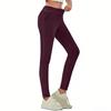 Women’s High Waist Stretchy Jeggings Skinny Fit Elastic Waistband Denim Look Pants with Pockets for Everyday Wear