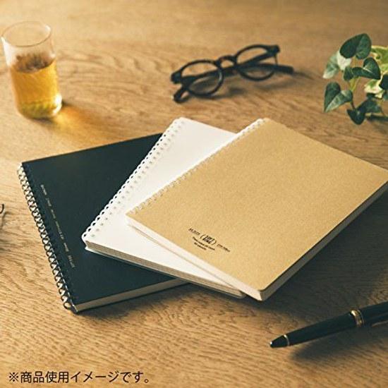 KOKUYO Notebook Soft Ring Business 70 Sheets Semi B5 Graph Paper Black S-SV407S5-D