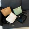 This Year's Popular Bag 2025 New High-end Summer Solid Color Versatile Shoulder Bag Diamond Chain Crossbody Bucket Bag