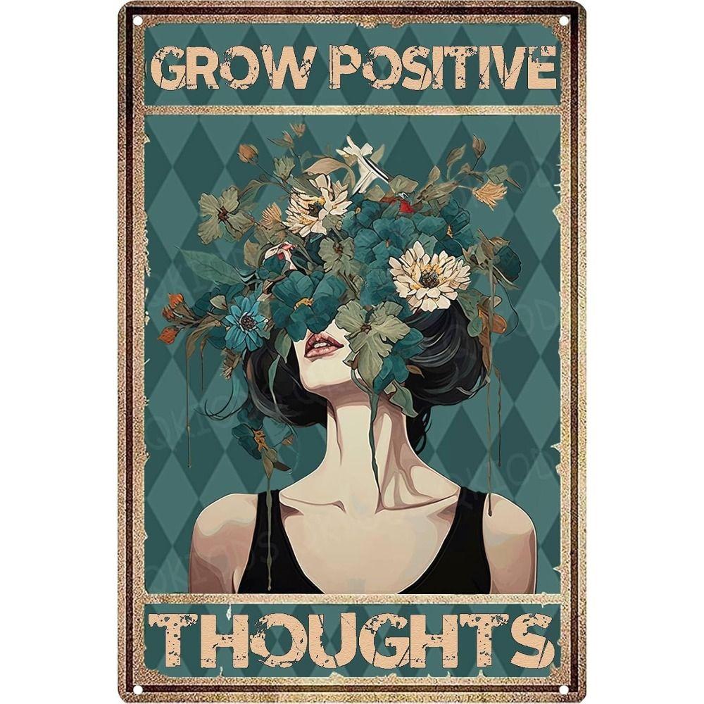 Vintage Antique Style Logo Metal Tin Sign Retro Wall Poster