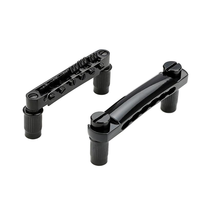 12 String Electric Guitar Bridge Roller Saddle Bridge Tailpiece Easy Install