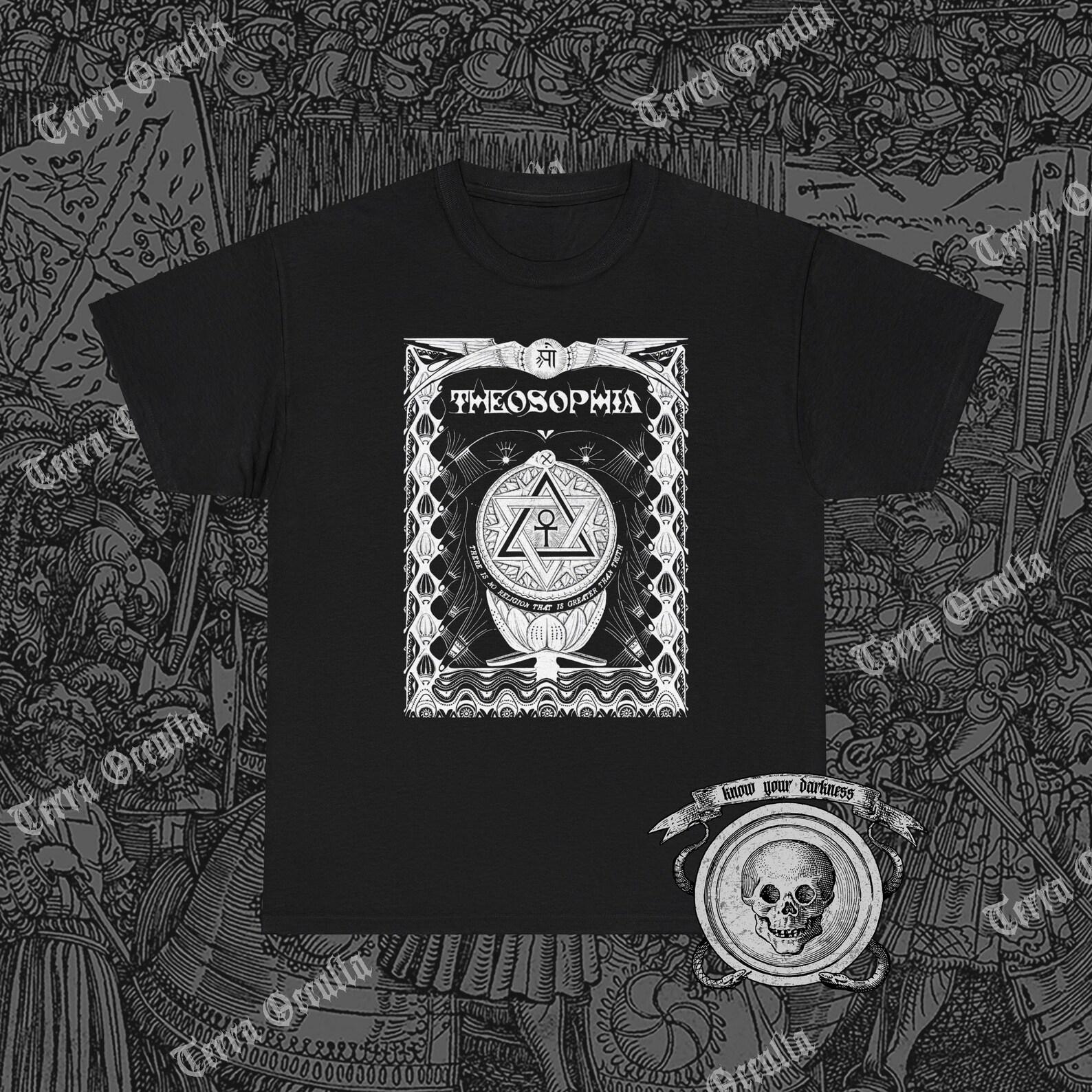Theosophia Shirt, No Religion Higher than Truth, Theosophy, Helena Blavatsky 4XL