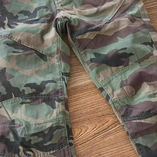 Men's Trendy Camouflage Cargo Pants - Multi-Pocket, Loose, Wear & Stain-Resistant Work Pants