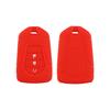 Silica Gel Car Key Case For Isuzu Dmax D-Max Mux     D-Max Mu-X 3.0 Mux 3 Buttons Key Cover Shell Protector