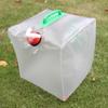 Outdoor Foldable Portable Transparent EVA Water Bag ultralight Large Capacity(20L)
