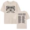 Arcadia Tour 2026 Tee Alison Krauss & Union Station Design Print T-shirt Unisex Streetwear Women Loose Casual O-neck T Shirts