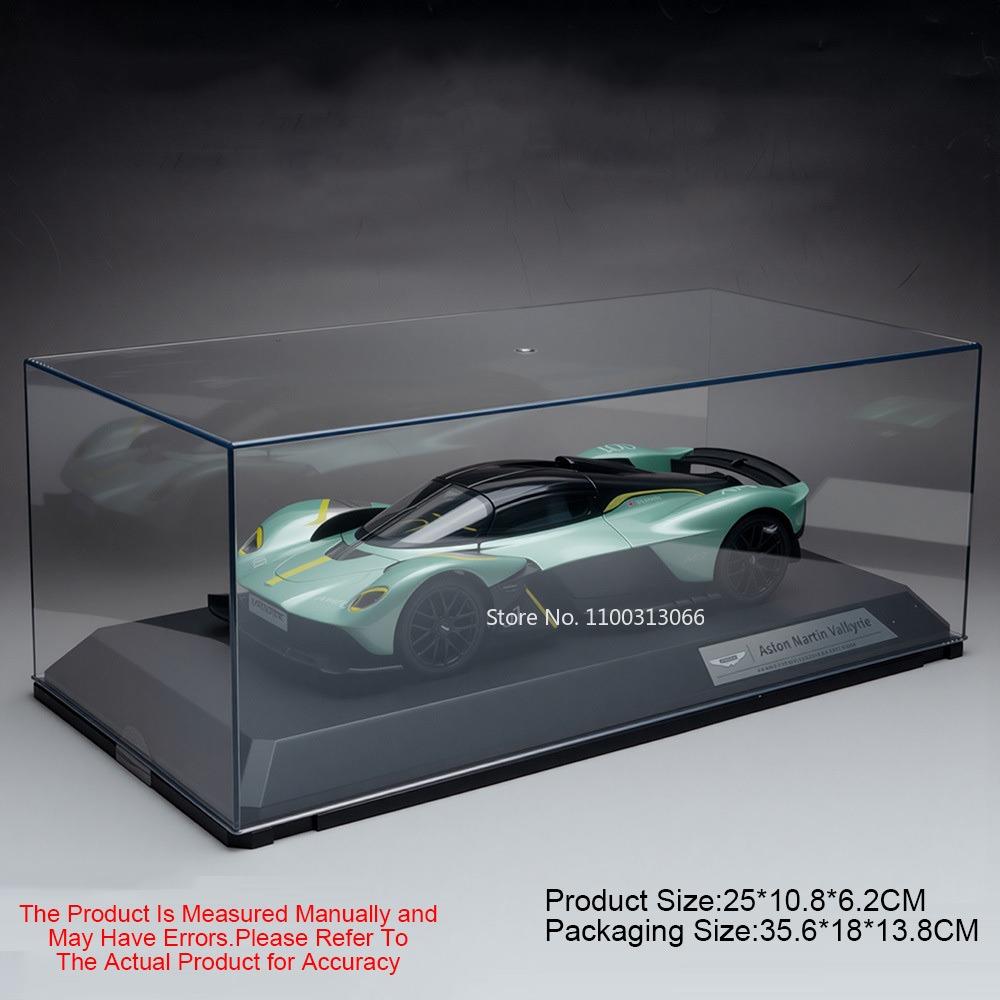 1:18 Valkyrie Model Cars Toy 750S Divo Alloy Diecast Wheel Steering Miniature Vehicle Slide Forward Sports Car Kids' Edutainment