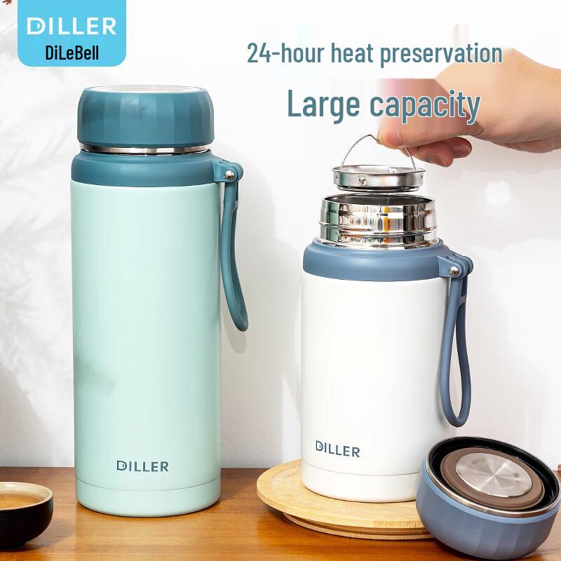 Dile Bell Large Capacity Stainless Steel Insulated Water Bottle