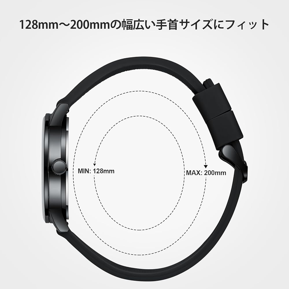 DIZIZID Analog Nurse Watch Waterproof Luminous Easy-to-Read Dial Silicone Strap Unisex Black