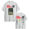 Rapper Bad Bunny Tshirt Takes More Photos DTMF 2026 Summer Unisexs Womens Patterns Hiphop Fashion Tshirt Couple Streetwear