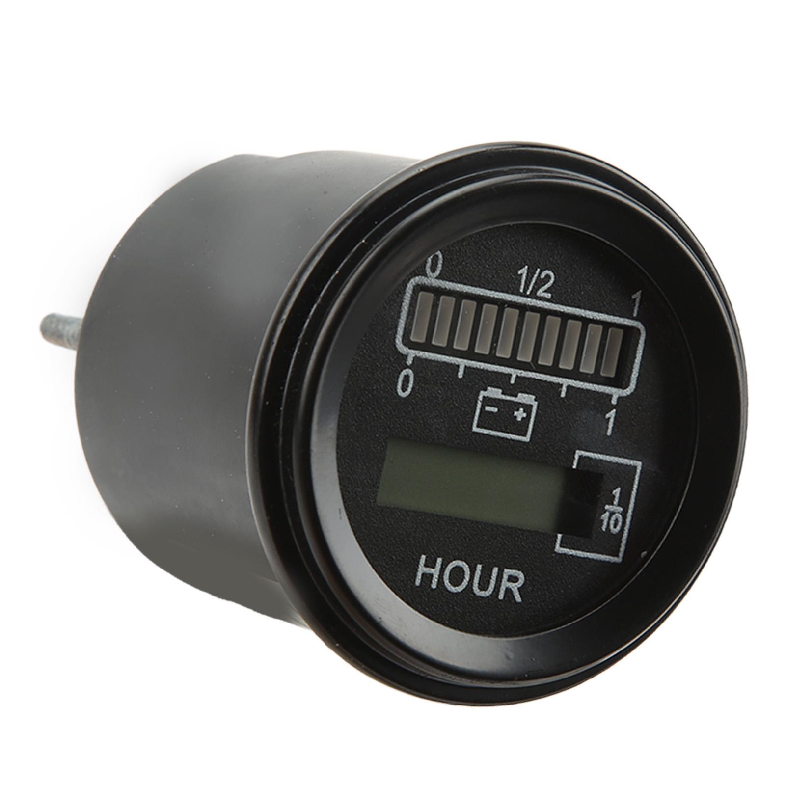 

24V Round Battery Gauge 10 Levels LED Battery Indicator for Electric Forklift 803RB2448BCJ301O