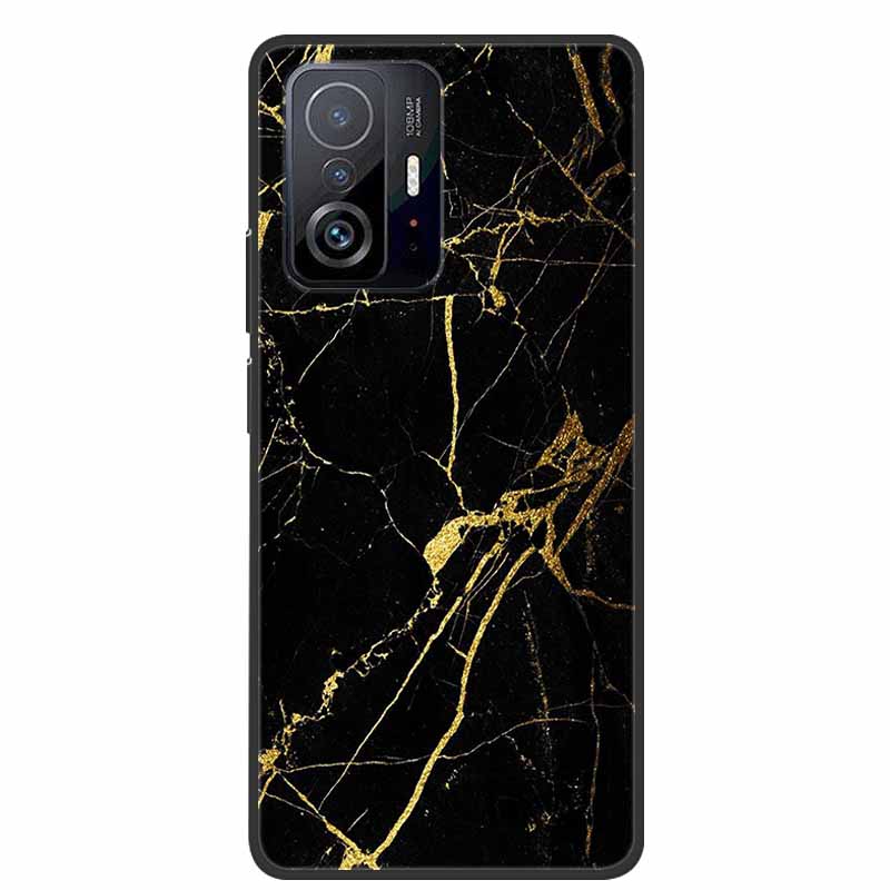 For Xiaomi 11T Pro Case Marble Soft Silicone Back Case for Xiaomi mi 11T Pro Phone Cover for Xiaomi 11 T Pro 2021 Coque Funda