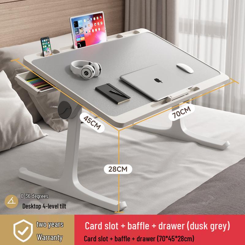 Baipu Foldable Bedside Table for Bedroom, Office, or Dorm 